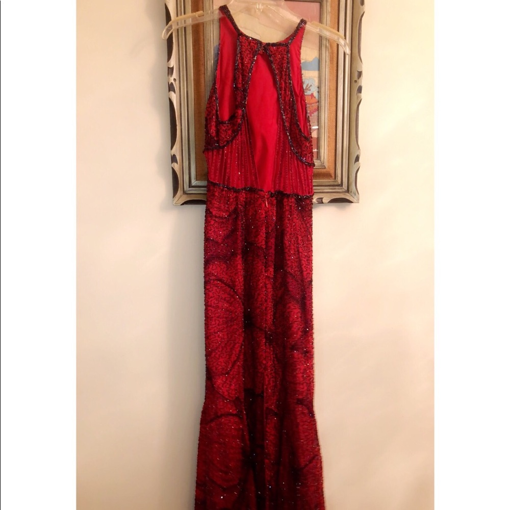 Beautiful beaded dress with straps